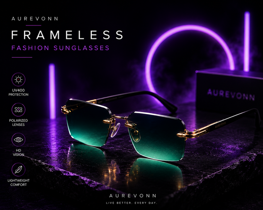 Classic Frameless Fashion Sunglasses